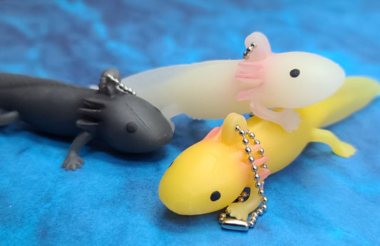 Axolotl Keychain