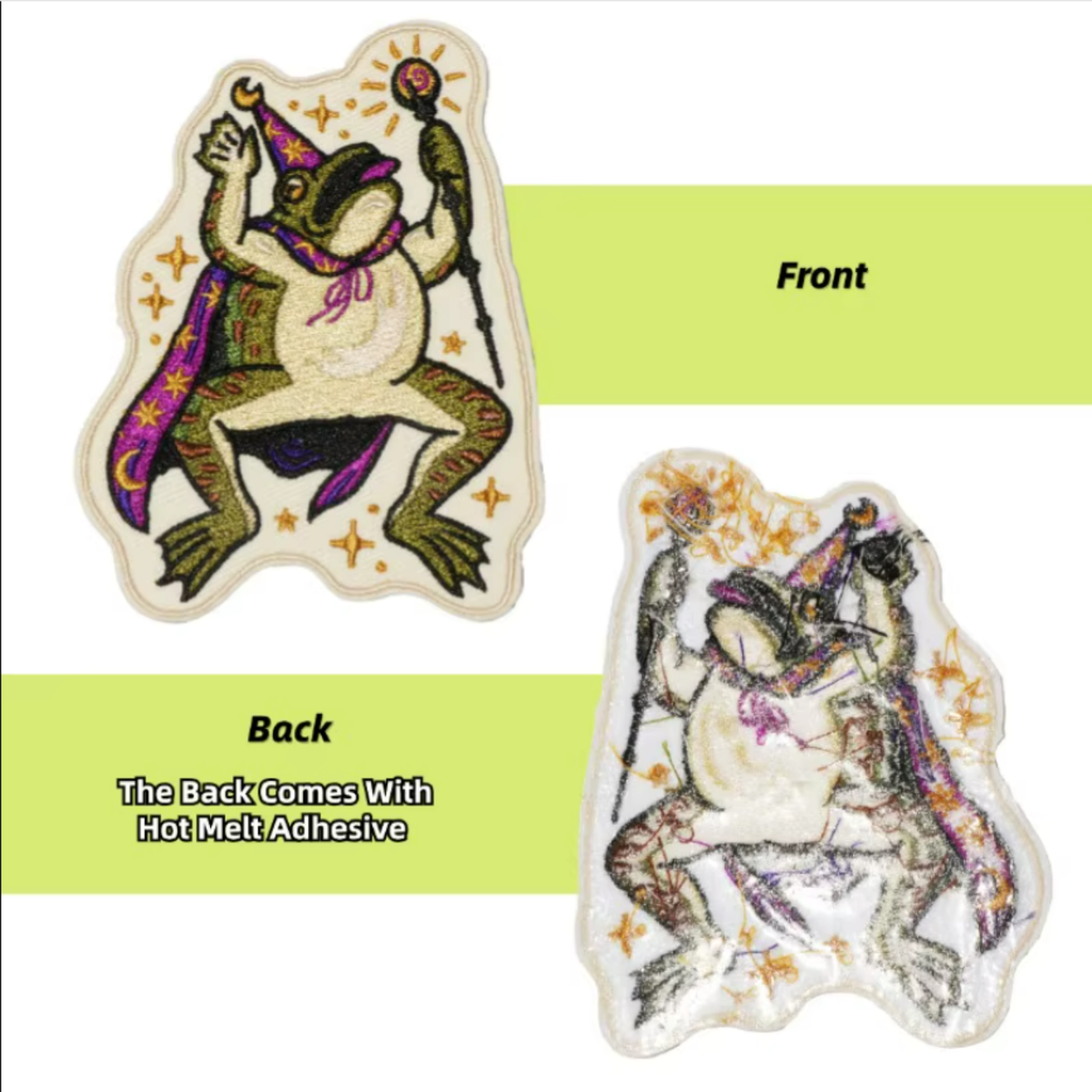 Frog Wizard Patch