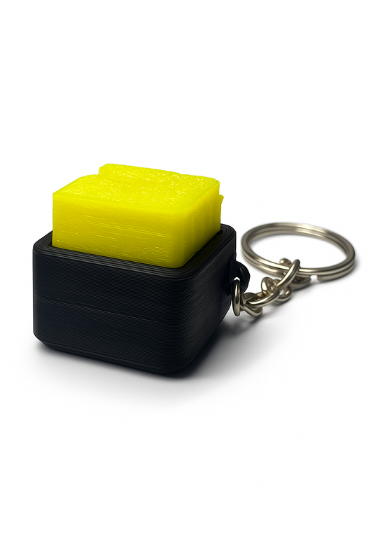 Cheese Clicker Keychain