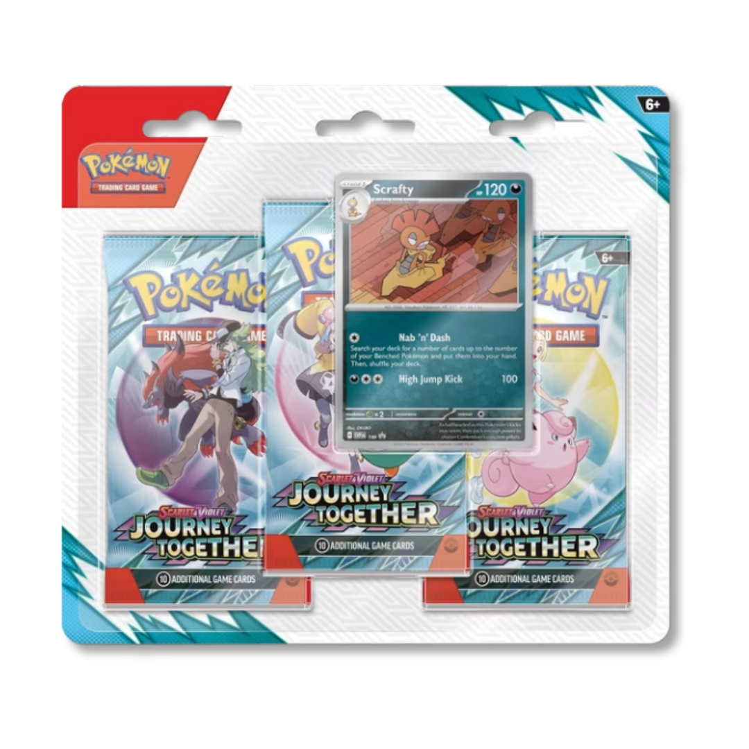 Journey Together 3 Booster Pack Blister - Scrafty Promo