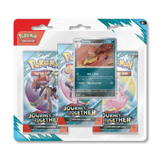 Journey Together 3 Booster Pack Blister - Scrafty Promo
