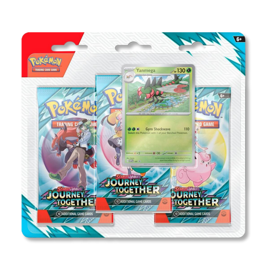 Journey Together 3 Booster Pack Blister - Yanmega Promo