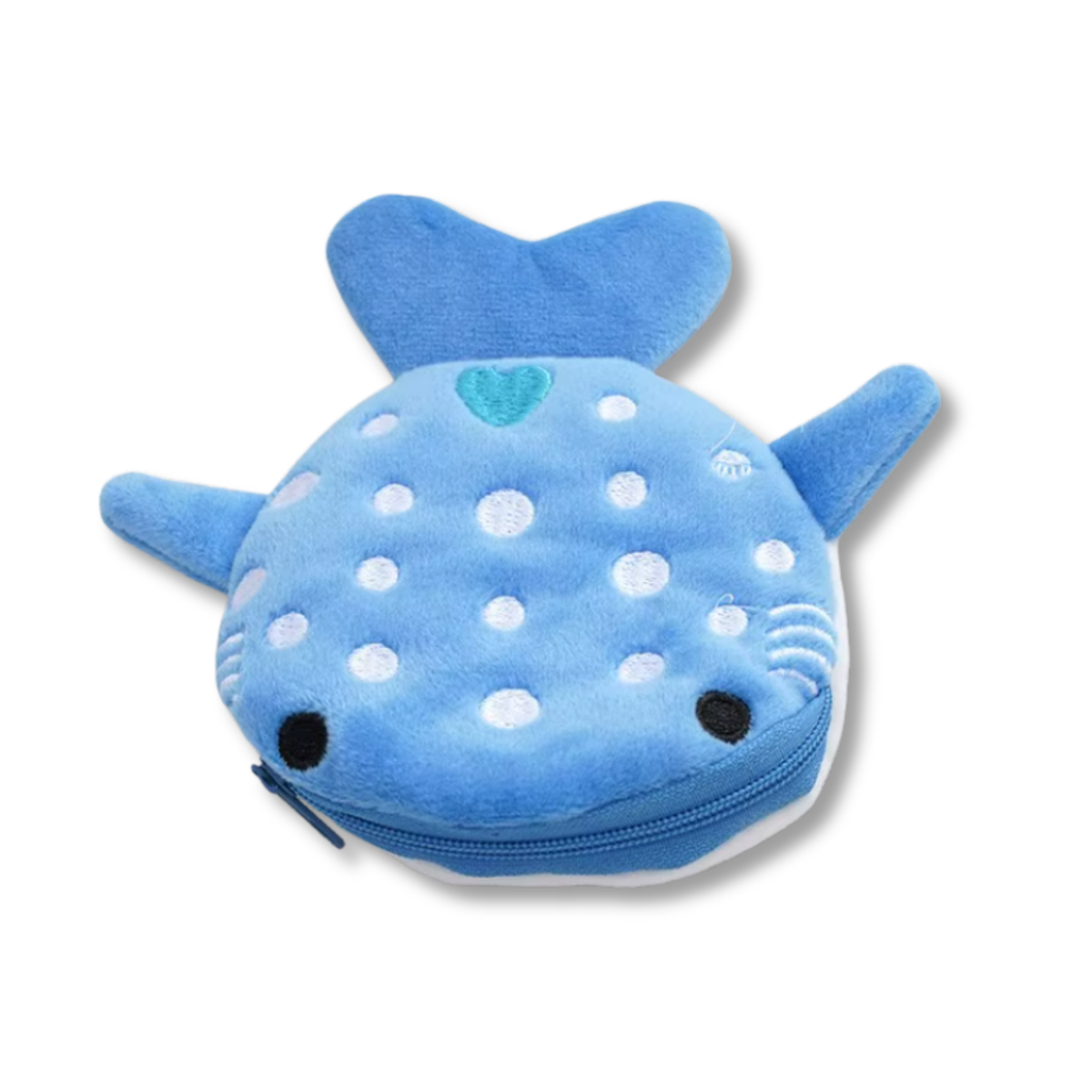 Whale Shark Zip-Up Pouch