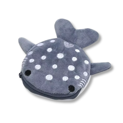 Whale Shark Zip-Up Pouch