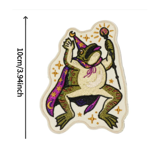 Frog Wizard Patch